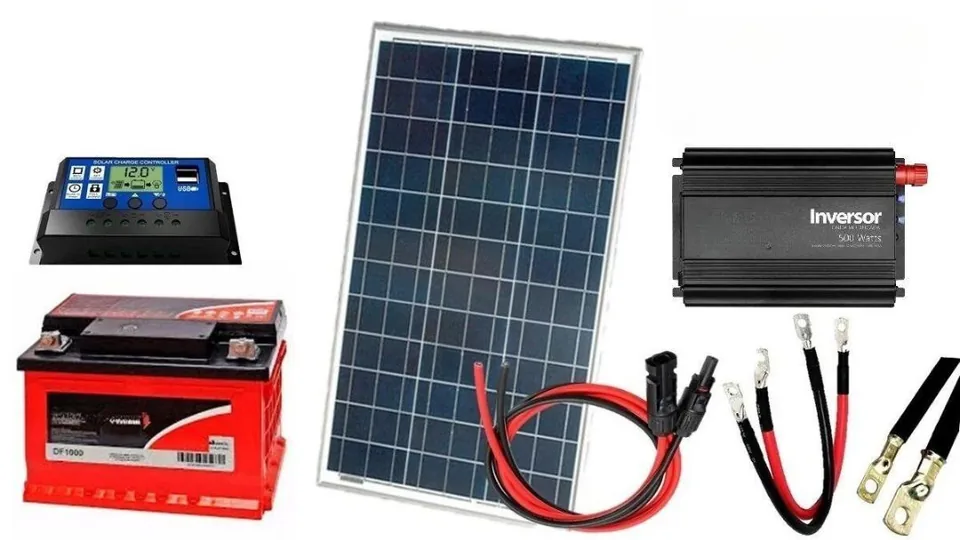Kit energia Solar
