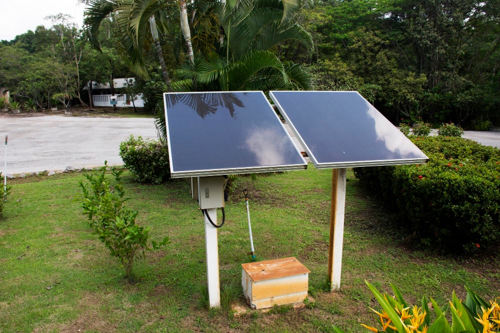 Mini gerador solar fotovoltaico